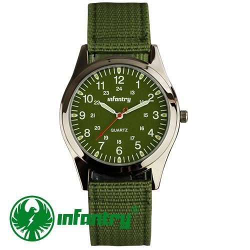   MILITARY Mens Sports Army Quartz Lumnious Watch Nylon Strap Outdoor