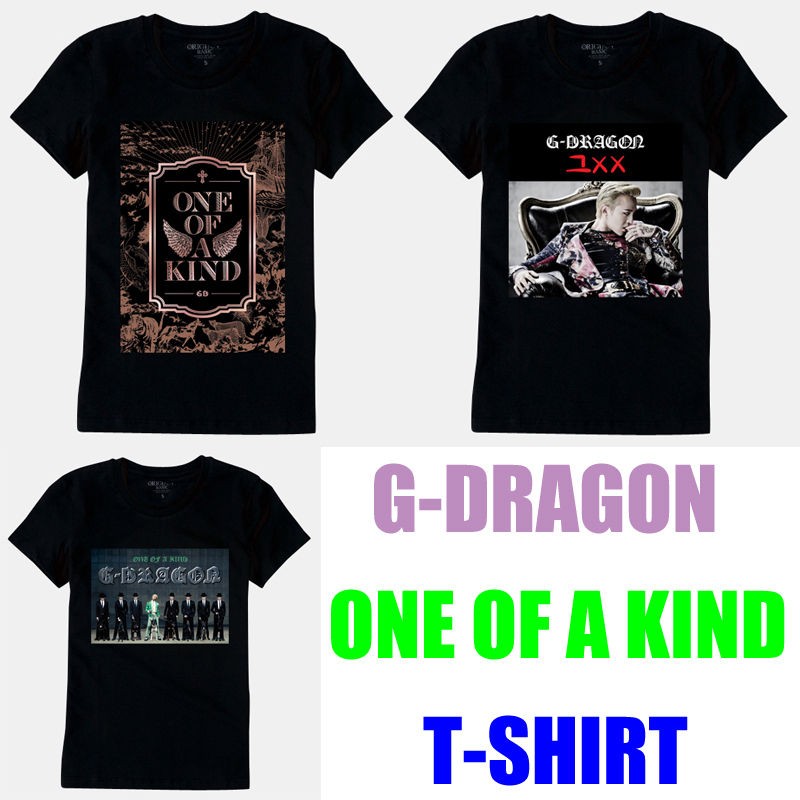 DRAGON one of a kind SOLO T SHIRT BIGBANG GD K pop Idol Brand New 