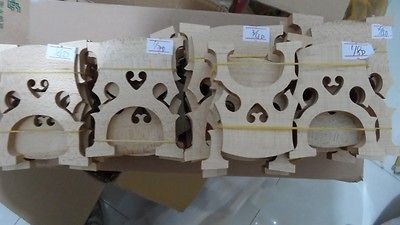 20pcs France maple cello bridges4/4,3/4​,1/2,and 1/8 size