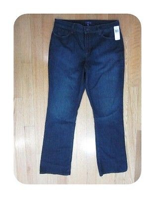 New Not Your Daughters Jeans Burbank Blue 10232BK2023 Capri Jeans 6 $ 