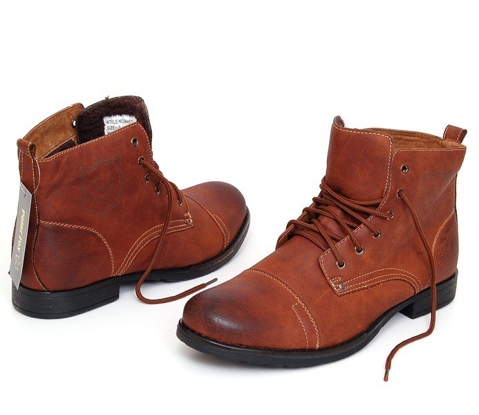 New Mens Ankle Boots Dress or Casual Leather Lined Shoes Lace up Slip 