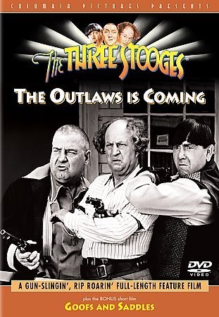 THE THREE 3 STOOGES OUTLAWS IS COMING WIDESCREEN COLUMBIA DVD