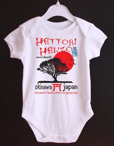 kill bill hattori hanzo sword tarantino baby grow jbg97 more options 