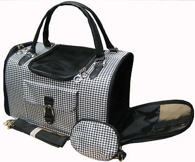 cat dog pet hounds tooth carrier tote s houlder purse