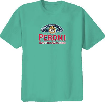 peroni nastro azzurro italian beer t shirt more options t