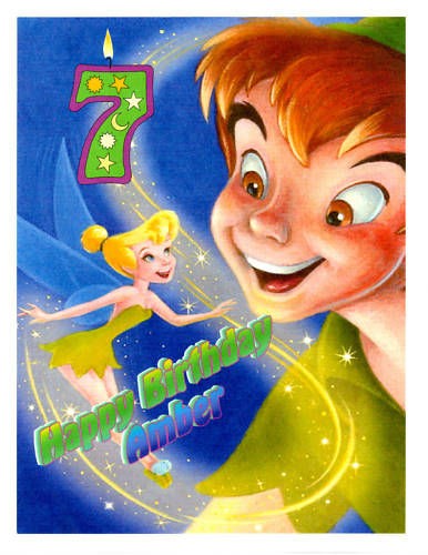 peter pan 151 1 4 sheet icing cake topper from