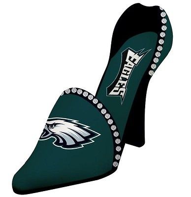 Philadelphia Eagles High Heel Wine Bottle Holder by Evergreen 