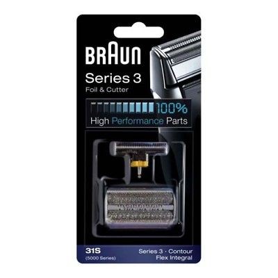 GENUINE BRAUN 31S SERIES 3 CONTOUR 350 360 370 380 390CC FOIL & CUTTER