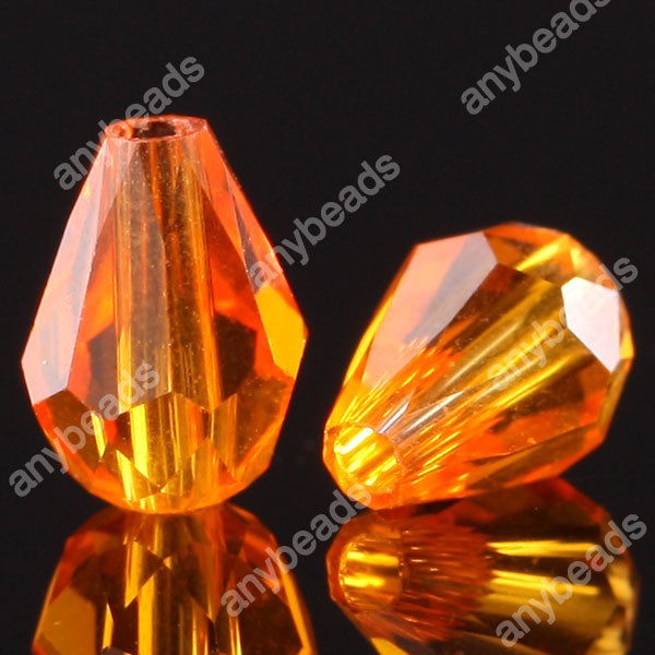 100pcs 4mm For Swarovski Crystal 5500 Teardrop Craft Beads Gemstone 