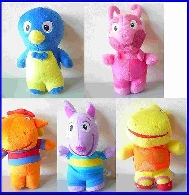 SET 5pcs AUSTIN+UNIQUA + PABLO+ TASHA+ TYRONE 8 Plush Dolls   The 