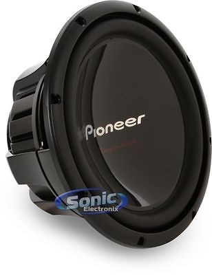 Pioneer TS W309S4 (TSW309S4) 1400W 12 Single 4 Ohm Champion Subwoofer 