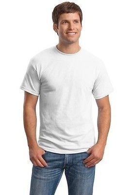 100 Plain Blank White T shirt Sizes S, M, L, XL Bulk Lot unisex Men 