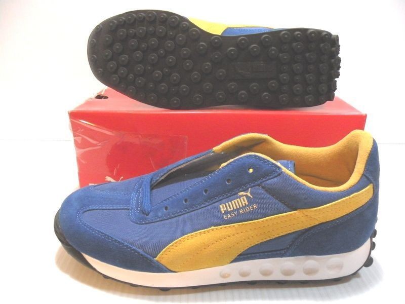 PUMA EASY RIDER VINTAGE SNEAKER MEN/WOMEN SHOES BLUE 341784 01 SIZE 7 