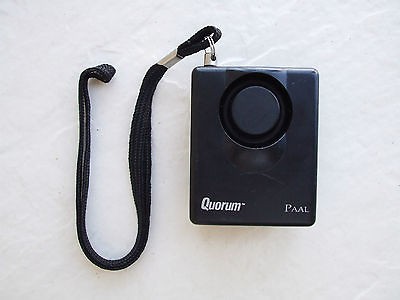 quorum paal personal attack alarm black vgc l k  7 99 buy 