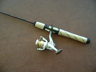   Rod & Reel Combo   Pflueger Microspin UL  EXCELLENT CRAPPIE JIG ROD