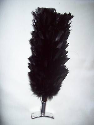 Bridle Plume 6 Black with attachment Driving horse Draft size