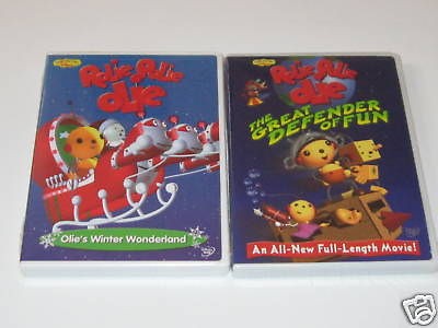 rolie polie olie 2 dvds new olie s winter wonderland