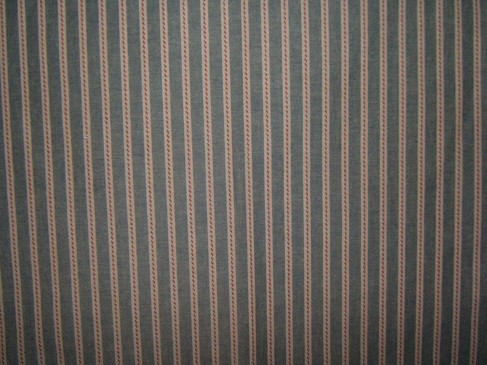 duralee small corded stripe fabric remnant 