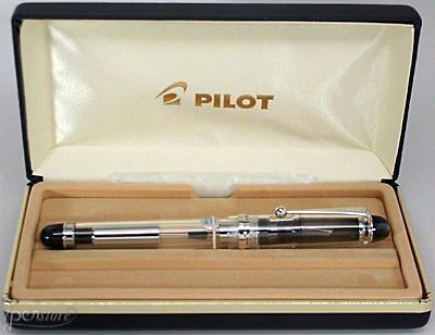 Pilot Namiki Custom 74 Demonstrator Fountain Pen, 14k Fine Nib