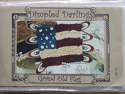 Newly listed Primitive Pattern by Dimpled Darlings Grand Old Flag