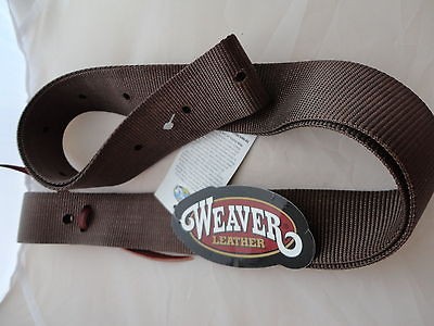   Nylon Latigo Cinch Saddle NWT 1 3/4 x 70 Holes Brown Horse Tack