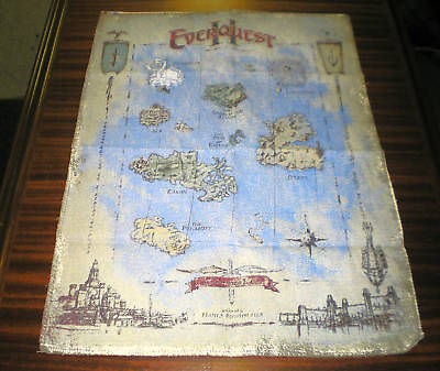 everquest ii folded cloth map new eq2 