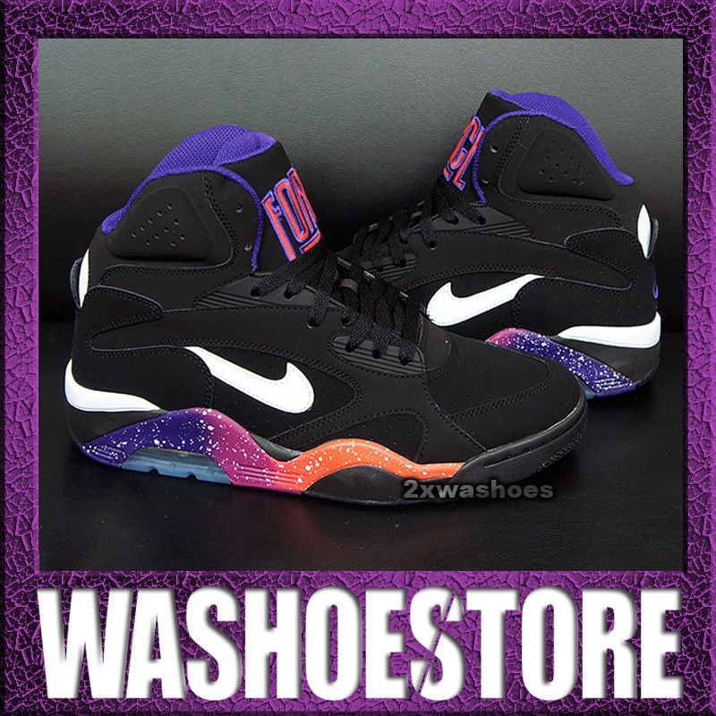   New Air Force 180 MID Black Purple 537330 017 Galaxy Phoenix Suns HOH