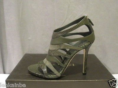 gucci soraya python gladiator sandals booties shoes 37 7 one