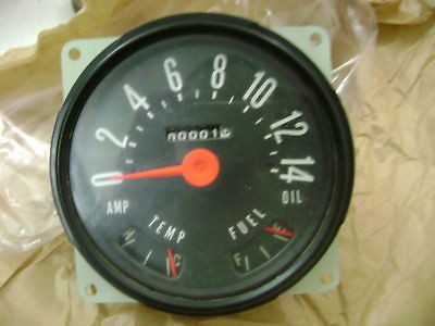 NOS Jeep willys CJ3B CJ5 CJ6 CJ7 Speedometer gauge 140kmph