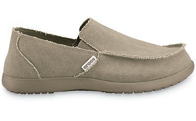 nwt crocs santa cruz khaki khaki m 9