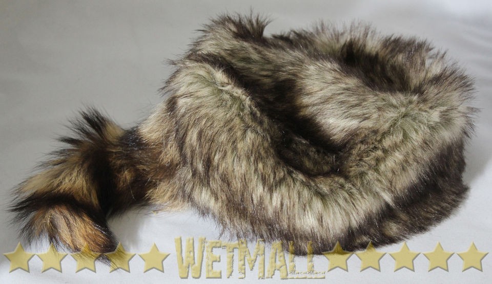 raccoon skin cap davey crockett real coon skin hat