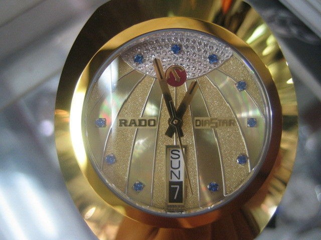 RADO DIASTAR SWISS MENS WATCH AUTOMATIC 25 JEWELS SAPPHIRE SSB GOLD 