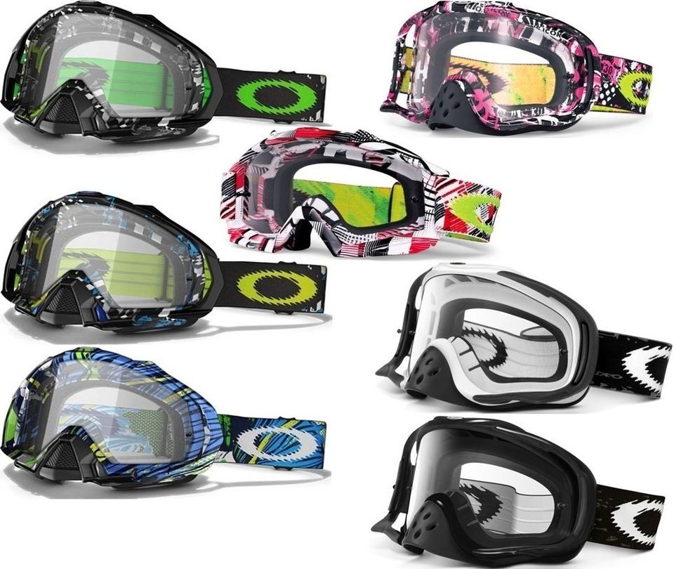 Oakley Mayhem Crowbar Proven OTG Motor bike Googles MX Motocross Dirt 