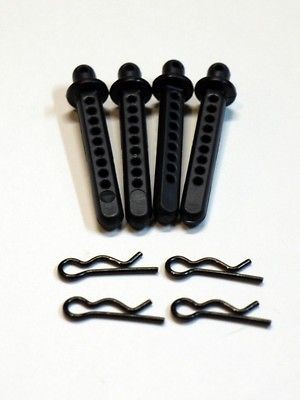 Axial SCX10 Honcho Adjustable Body Mounts with Pins 4 Total New 