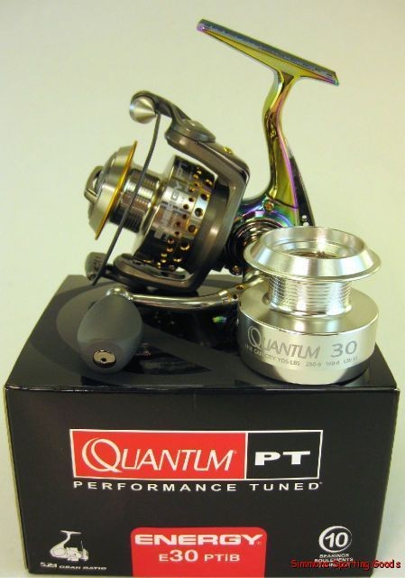 quantum spinning reel e30ptib energy spinning reel 