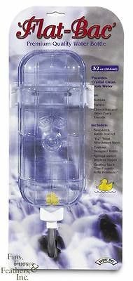 super pet flat bac water bottle for rabbits ferrets time