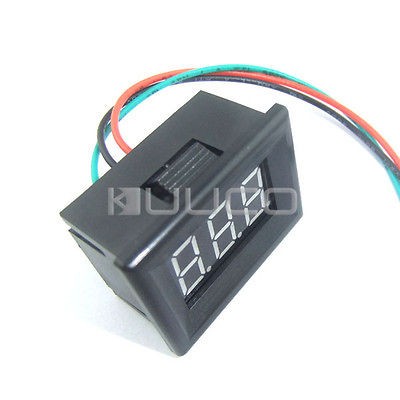 36  DC 0V 30V Blue Digital Panel Voltmeter Car Motor Battery 