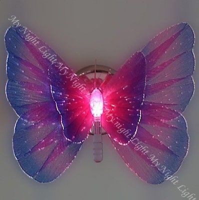 baby night light magic butterfly for girls room from australia