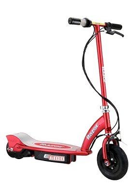 razor e100 motorized 24v electric scooter red 