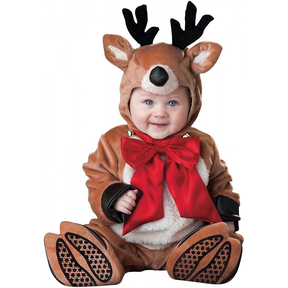 Reindeer Rascal Baby Infant Santa Claus Helper Rudolf Christmas 