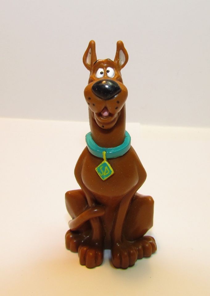 scooby doo scoubidou 3 action figure rare pvc dog