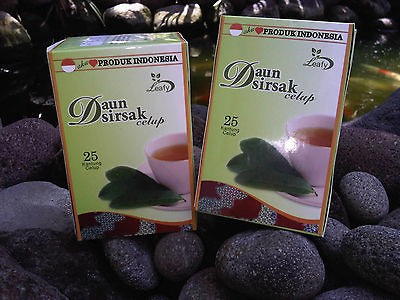 50 soursop annona muricata leaves tea bags 2 boxes from