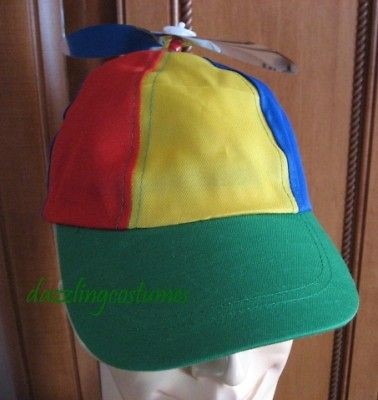   nerd hat baseball cap costume accessory prop party gag gift red blue