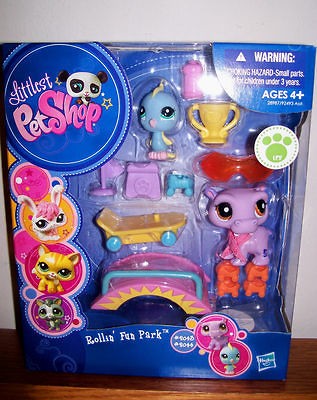 littlest pet shop rollin fun park 2043 2044 time left