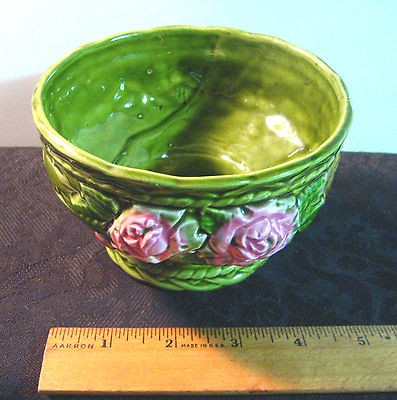 VINTAGE RUBENS ORIGINALS RUBENS RAMBLING ROSE #2142 CERAMIC BOWL 