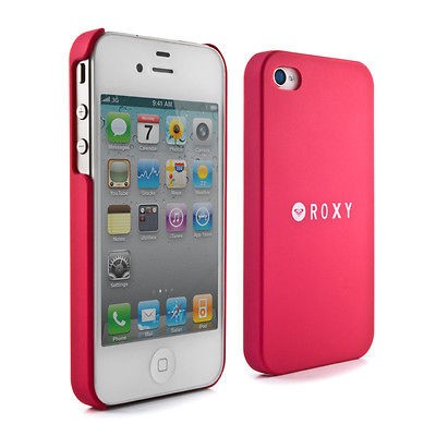 roxy hard shell case back cover for apple iphone 4s pink  