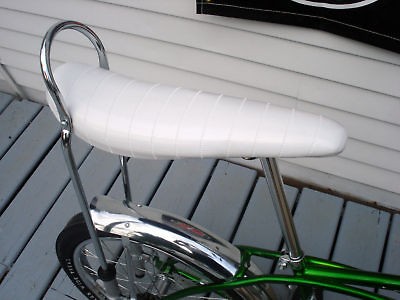 white stingray banana seat great for schwinn mint time left