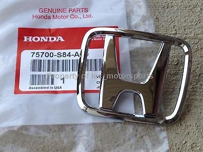 OEM Honda 98 00 Accord EX LX SE 4dr Sedan Front Grille H Emblem 