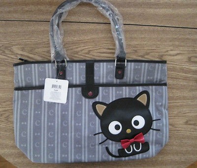 chococat bowtie shoulder tote bag  40 00