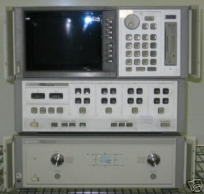 agilent hp 8510c 50ghz vector network analyzer w 8517b  